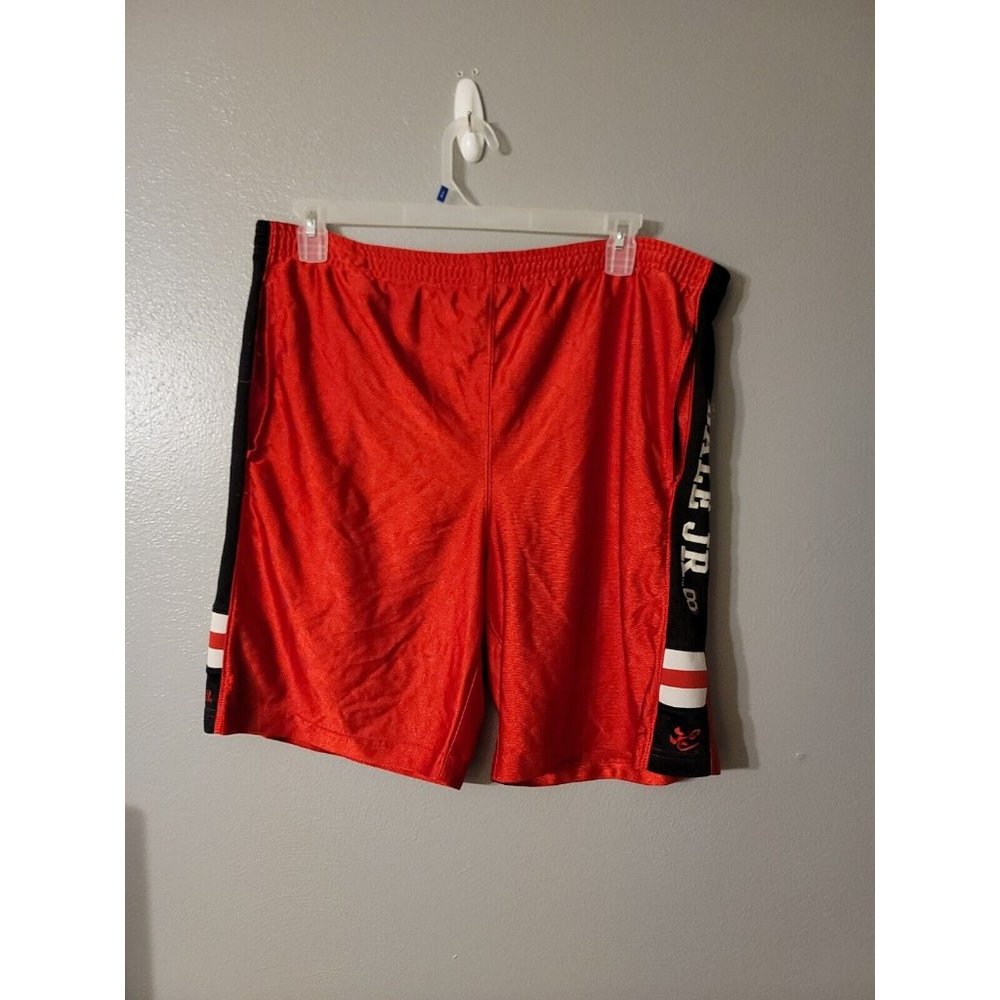 Dale Earnhardt Jr #8 NASCAR Red Black shorts Chase Authentics Size XL READ